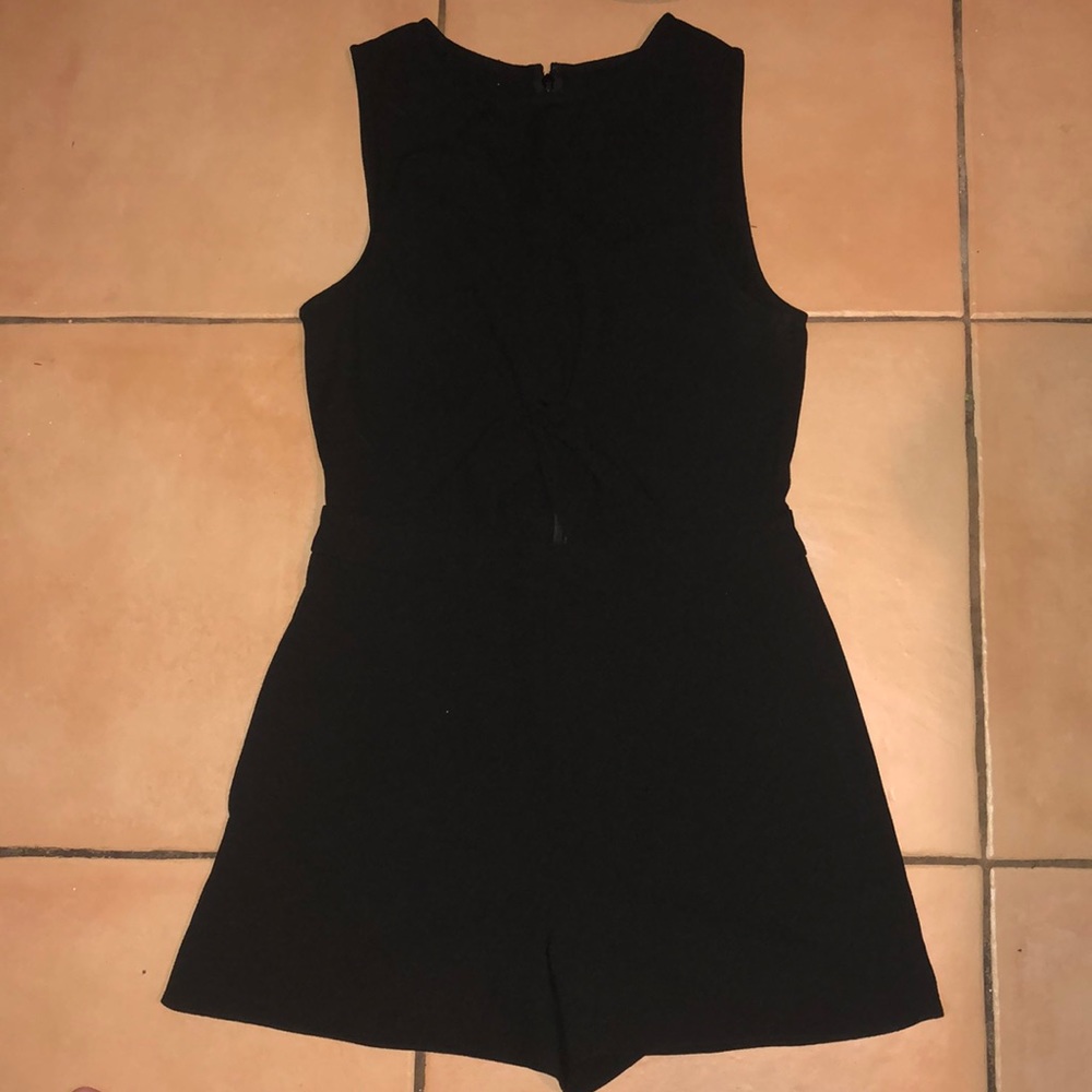 Rachel Roy Black romper size 6